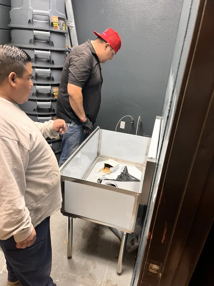 Commercial plumbing and sink installation in Murrieta Highlands